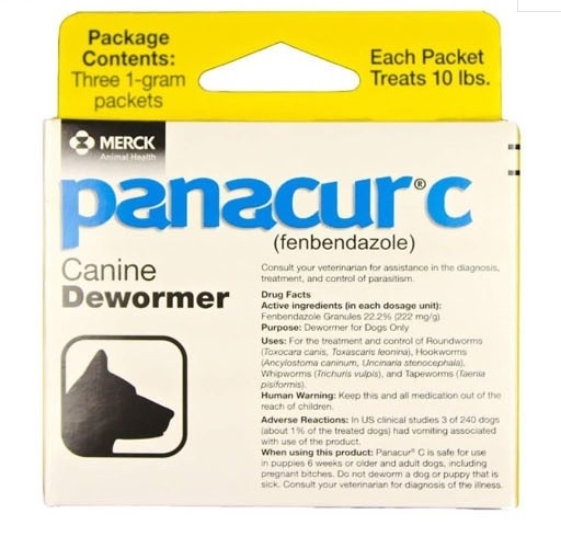 동물 구충제 펜벤다졸. /인터넷 판매 사이트 캡처.