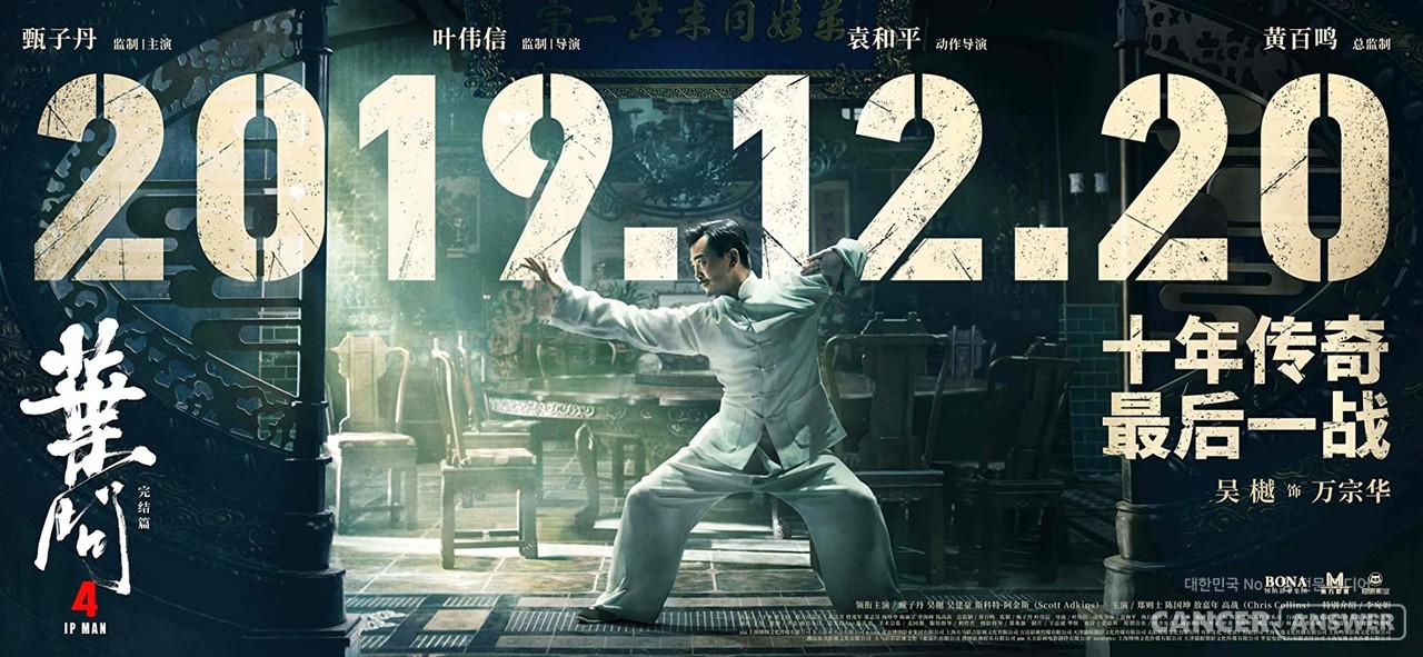 태극권 고수 만종화가 등장하는 '엽문4' 포스터./ imdb 캡처