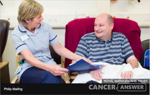 버조서팁 치료를 6년째 받고 있는 필립 말링./ BBC 화면 캡처 