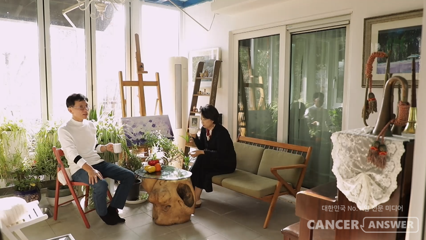 간암 수술을 받고 회복한 민경윤 씨는 커피를 통해 간 건강을 유지하는데 도움을 얻고 있다. / 생로병사의 비밀