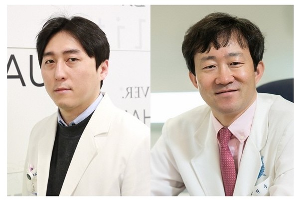 분당서울대병원 비뇨의학과 김정권 교수(왼쪽)와 변석수 교수.