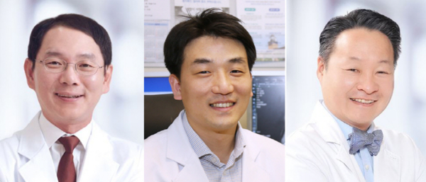 △서울대병원 곽철, 정창욱, 강건욱 교수(왼쪽부터)