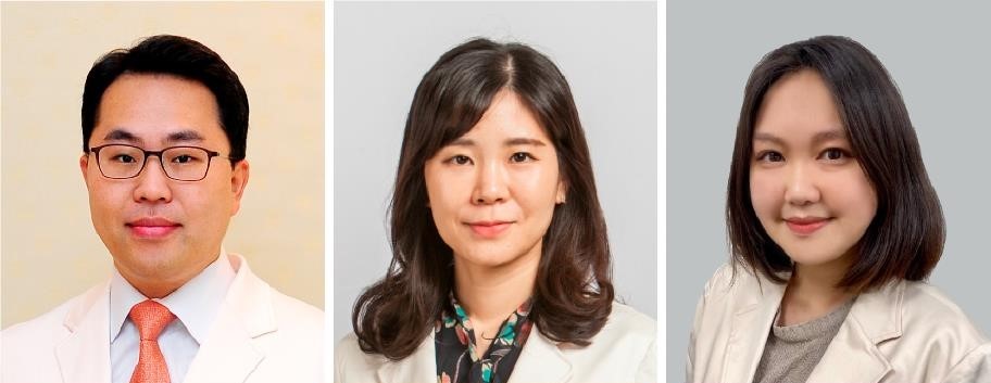 삼성서울병원 신동욱, 전소현 교수와 강북삼성병원 최인영 교수.(왼쪽부터) / 삼성서울병원 제공