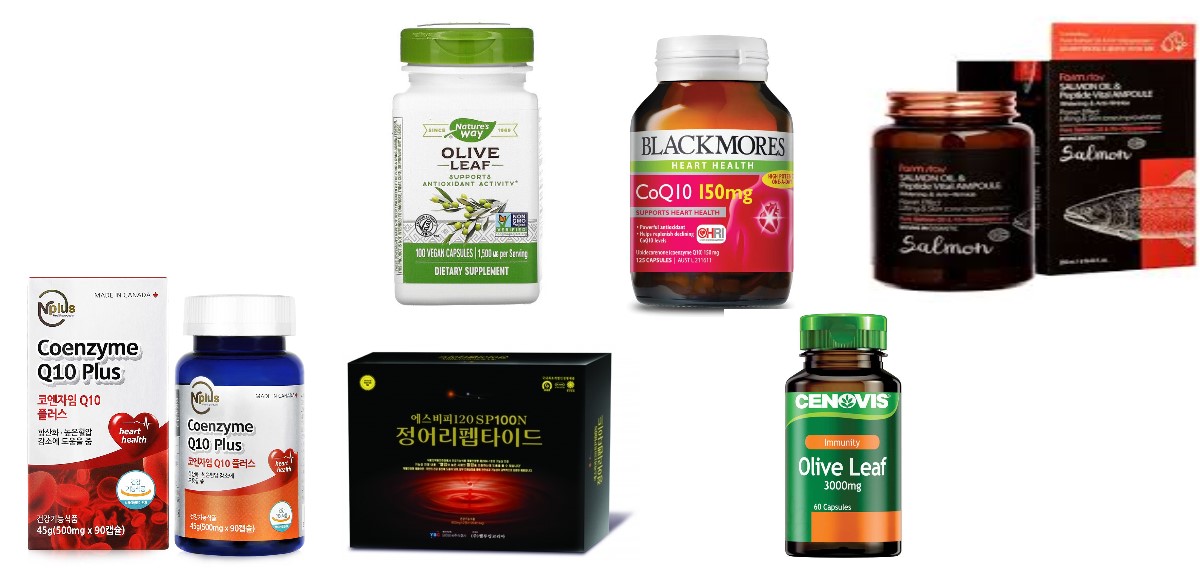 혈압 조절에 도움이 되는 기능성 원료를 사용한 건강기능식품.