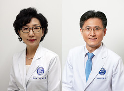 분당차병원 암센터 안희정, 문용화 교수.