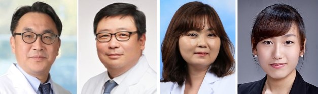 연세대 의과대학 성학준, 김성훈, 정영신, 윤효진 교수(왼쪽부터).