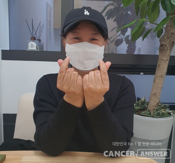 김순임(가명) 씨는 첫 유방암 진단 후 9년만에 암이 재발했지만 "항암치료와 한방치료를 병행하면서 스트레스 관리를 잘 하는 덕분에 치료가 잘 되고 있다"고 말했다.