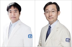 가톨릭대 서울성모병원 신경외 안스데반 교수(왼쪽), 성빈센트병원 신경외과 양승호 교수.