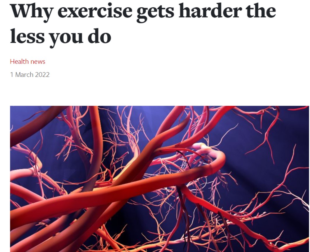 영국의 리즈대 연구팀은 운동을 하지 않으면 점점 하기 어려워진다는 연구결과를 발표했다. / 리즈대