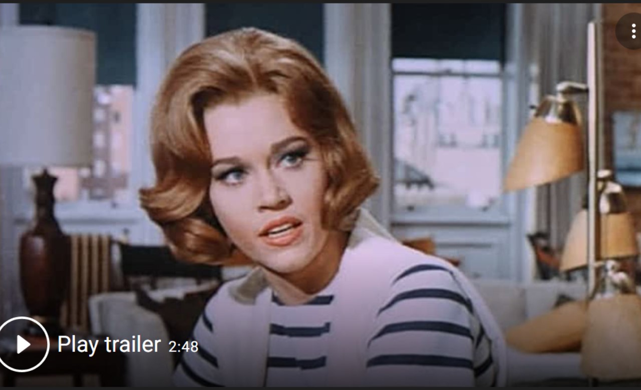 헨리 폰다의 딸에서 할리우드 최고의 여배우, 반전과 기후변화 반대운동 등 사회적 메시지의 아이콘으로 살아온 제인 폰다가 항암치료를 받고 있다고 고백했다. 사진은 1963년 작품 '뉴욕의 일요일'에 출연한 제인 폰다. / imdb