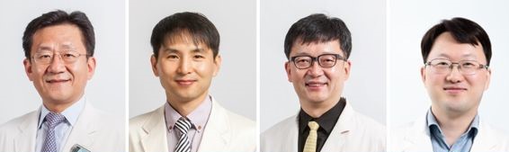 삼성서울병원 박희철, 유정일, 최문석, 신동현 교수(왼쪽부터).