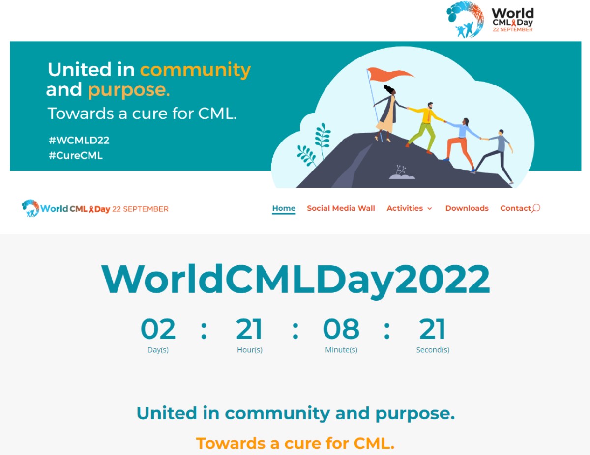 9월 22일은 '만성골수성백혈병의 날'이다. 전세계에서 백혈병 퇴치를 위한 각종 행사들이 진행된다.