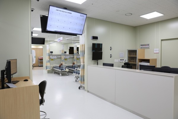 한림대동탄성심병원이 확장 개소한 소화기내시경센터. 