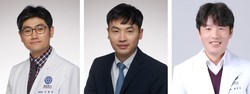 세브란스병원 이희승, 방선민 교수와 연세대 장성인 교수(왼쪽부터).