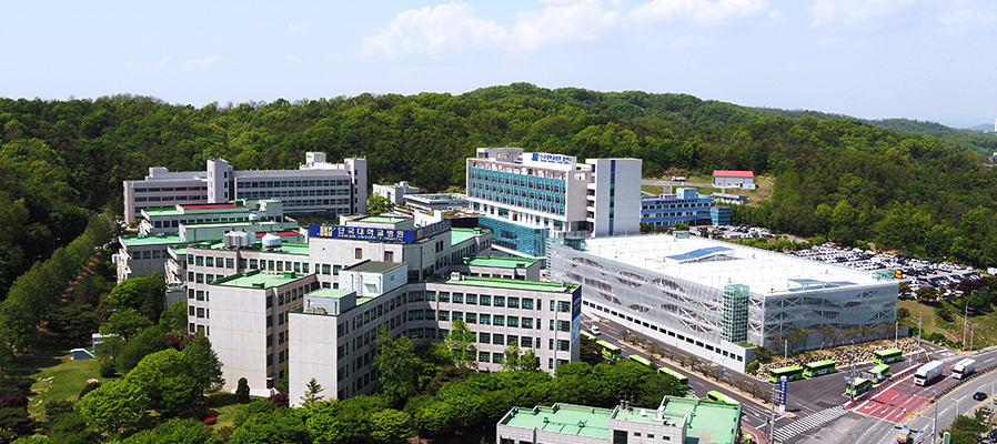 단국대병원 전경.