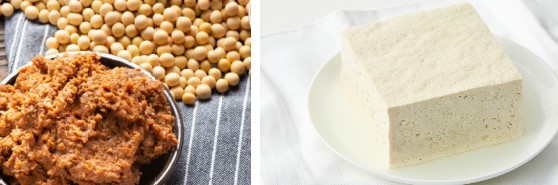 된장과 두부 등 콩으로 만든 음식은 위암 위험을 낮춰준다는 연구결과가 나왔다. / 캔서앤서DB