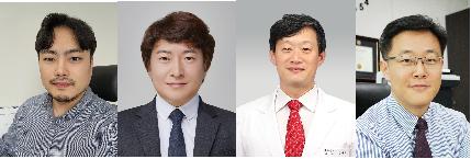 신현구 박사(엑소퍼트 기술이사), 고려대 최병현 박사, 김현구 교수, 최연호 교수(왼쪽부터).