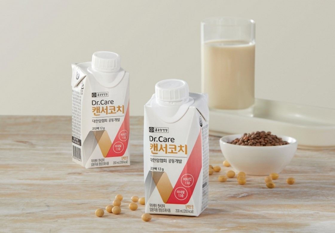 종근당건강이 암환자용 영양조제식품 '닥터케어 캔서코치'를 출시했다.
