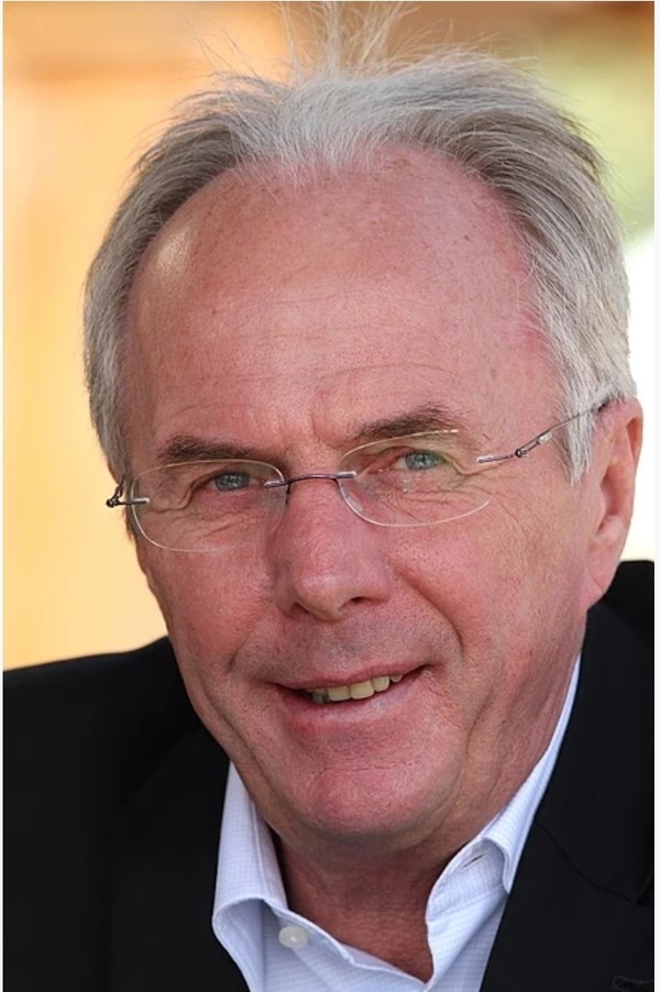 췌장암 말기 진단을 받았다고 밝힌 스벤 예란 에릭손 감독./위키피디아