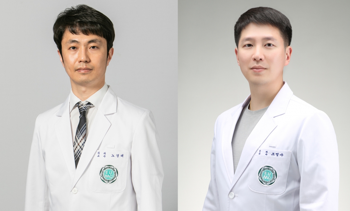 이대서울병원 대장항문외과 노경태 교수(왼쪽)와 간담췌외과 조영수 교수.