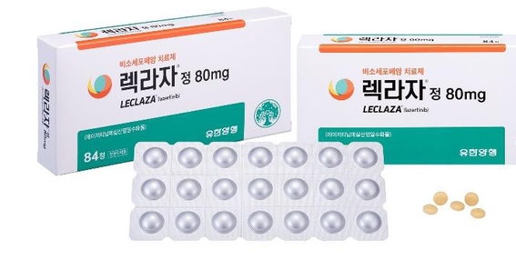 기존 방법으로 치료에 실패한 ‘뇌 전이 EGFR 돌연변이 폐암’ 환자 대상 3세대 티로신키나제 억제제인 레이저티닙(제품명 렉라자)의 효과가 임상연구에서 확인됐다.