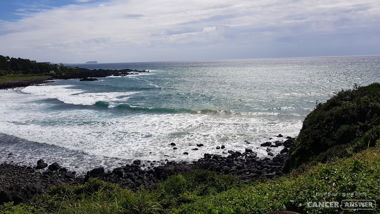 애순에게 절대적인 사랑과 지지를 전해준 엄마 광례의 한평생 삶의 터전이었던 제주 바다.