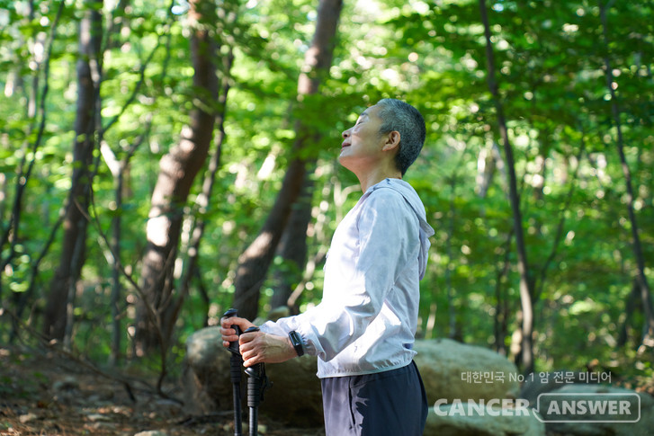 산림청과 한국산림복지진흥원은 국립암센터 중앙암생존자통합지지센터와 함께 암 생존자를 대상으로 신체·심리적 회복을 돕기 위한 '암 생존자 대상 일상형 건강관리 산림치유사업'을 실시한다고 5일 밝혔다. 주요 프로그램은 ▷숲속 걷기 ▷탄력밴드 스트레칭 ▷싱잉볼 명상 ▷아로마테라피 등이다. 국립대전숲체원, 국립부산승학산치유의숲 등 전국 7개 산림복지시설에서 진행된다./게티이미지뱅크