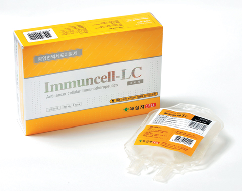 항암면역세포치료제인 이뮨셀엘씨가 간암 고위험 간이식 환자에게서 재발 억제와 생존률 개선 효과를 보였다는 연구 결과가 발표됐다. 이뮨셀엘씨는 NK세포(자연살해세포)를 기반으로 한 국내 개발 면역세포치료제다../지씨셀 제공